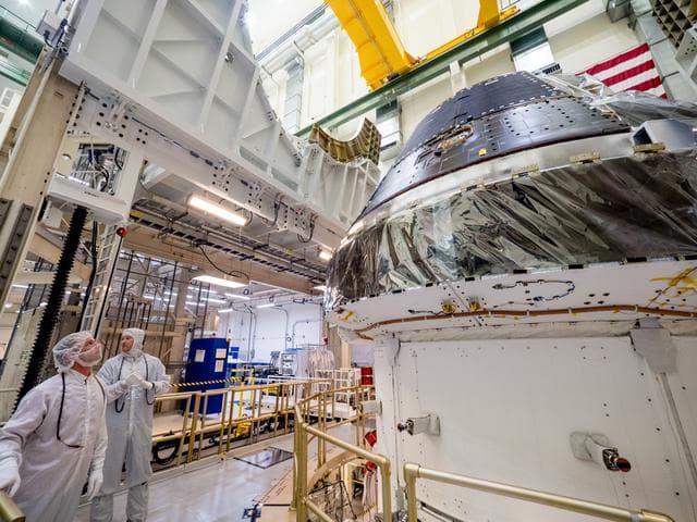 NASA image: Vice President Unveils NASA Spacecraft for Artemis 1 Lunar Missi