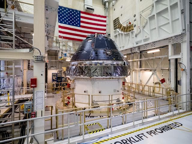 NASA image: Vice President Unveils NASA Spacecraft for Artemis 1 Lunar Missi
