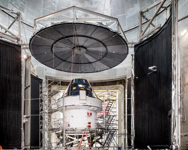 NASA image: Orion environmental testing at Plum Brook