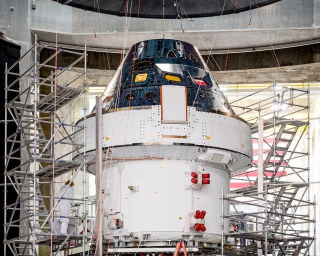NASA image: Orion environmental testing at Plum Brook