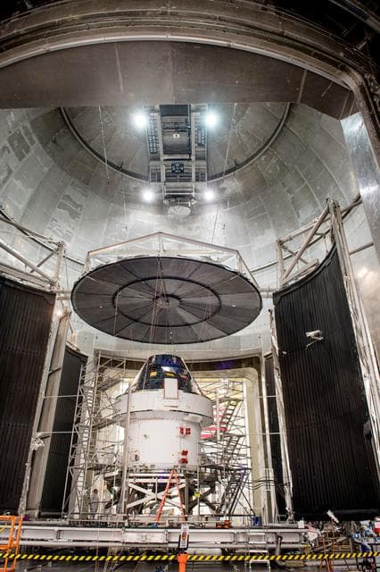 NASA image: Orion environmental testing at Plum Brook