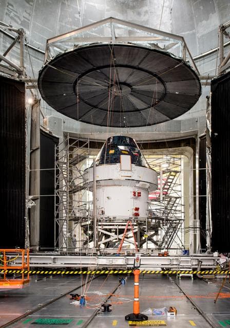 NASA image: Orion environmental testing at Plum Brook