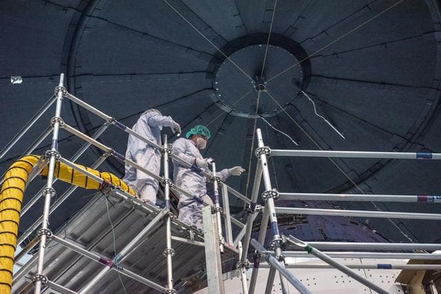 NASA image: Orion testing at Plum Brook