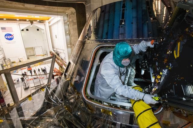 NASA image: Orion testing at Plum Brook