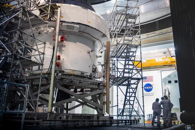 NASA image: Orion testing at Plum Brook