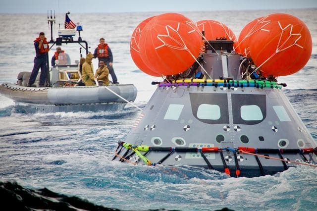 NASA image: Underway Recovery Test