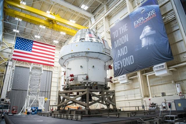 NASA image: Orion testing at Plum Brook