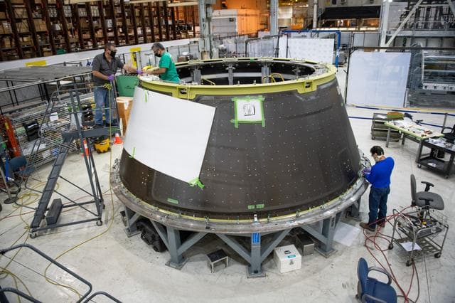 NASA image: Orion SA cone - Conical Adapter