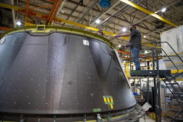 NASA image: Orion SA cone - Conical Adapter