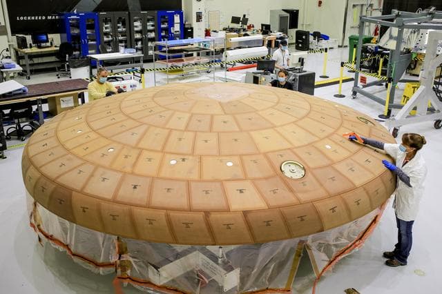 NASA image: Artemis II Heat Shield