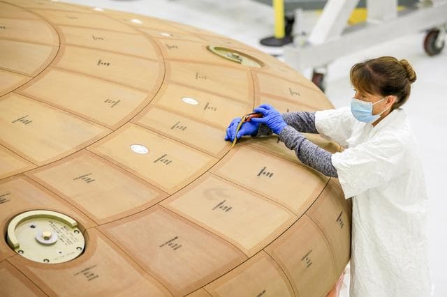 NASA image: Artemis II Heat Shield