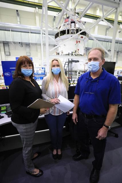 NASA image: Orion Spacecraft Adapter (SA) Cone Install