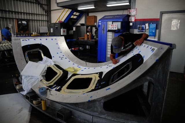 NASA image: Orion Window Panel Complete for Front-Row View on Artemis Moon M