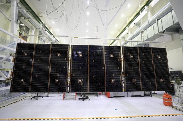 NASA image: Orion solar wings for Artemis I