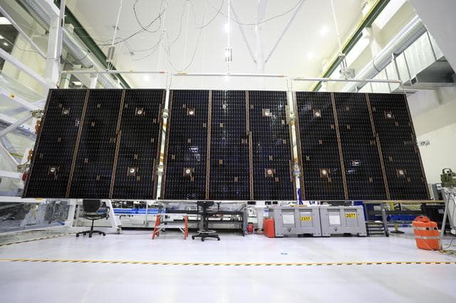 NASA image: Orion solar wings for Artemis I