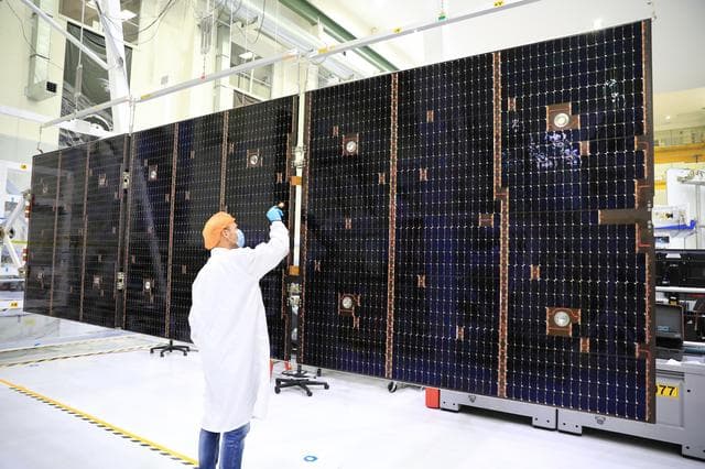 NASA image: Orion solar wings for Artemis I