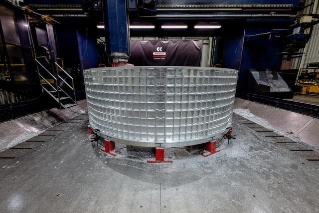 NASA image: Artemis III machining at Ingersoll Machine Tool, Inc.