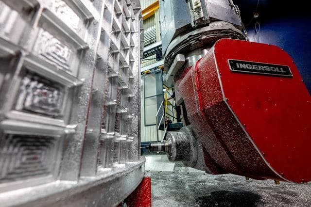 NASA image: Artemis III machining at Ingersoll Machine Tool, Inc.