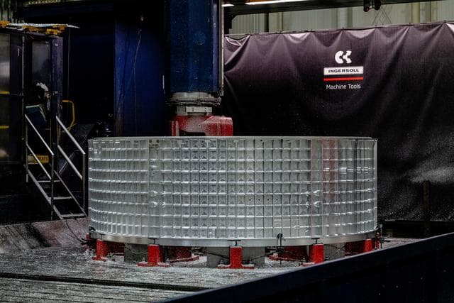 NASA image: Artemis III machining at Ingersoll Machine Tool, Inc.