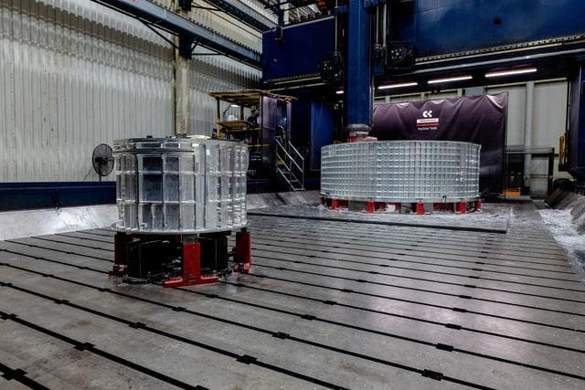 NASA image: Artemis III machining at Ingersoll Machine Tool, Inc.