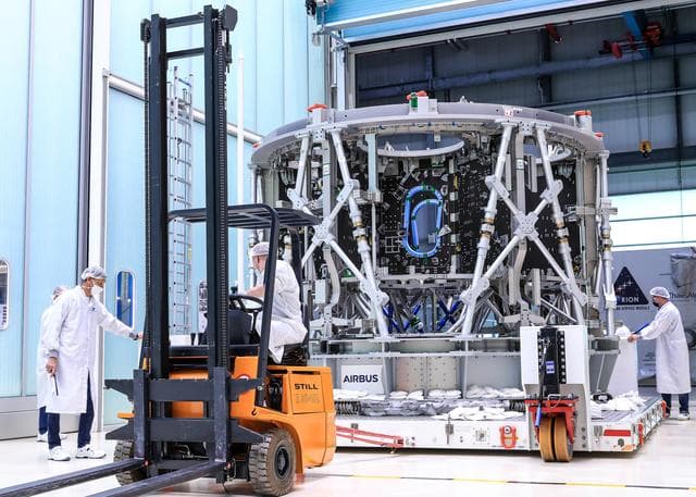 NASA image: Artemis III Service Module arrives at Airbus