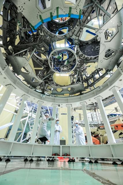 NASA image: Artemis III Service Module arrives at Airbus
