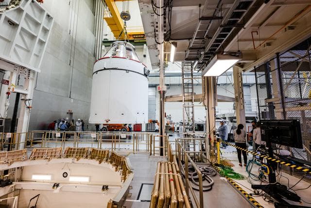 Orion ready for fueling
