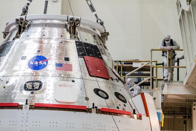 Orion ready for fueling