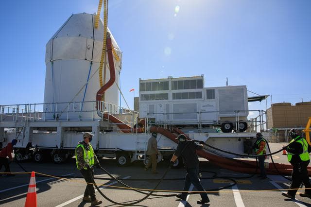 NASA image: Orion Transport to MPPF