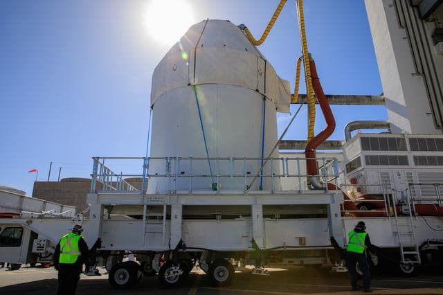 NASA image: Orion Transport to MPPF