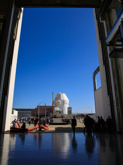 NASA image: Orion Transport to MPPF