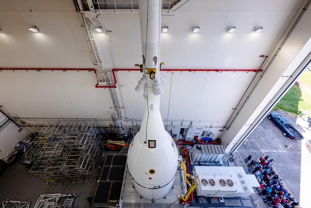 NASA image: Preparing Orion for transport