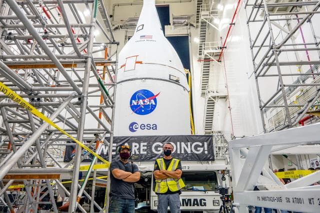 NASA image: Preparing Orion for transport