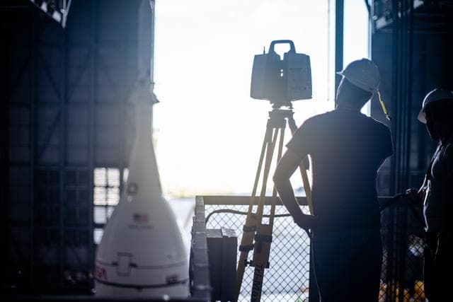 NASA image: Orion arrives at the VAB
