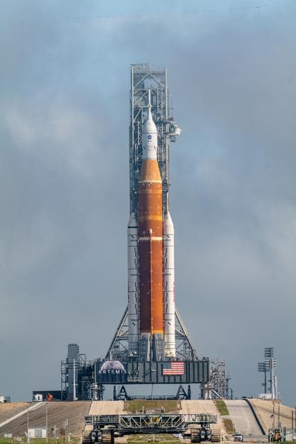NASA image: Artemis I on the launch pad