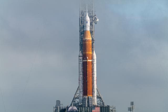 NASA image: Artemis I on the launch pad