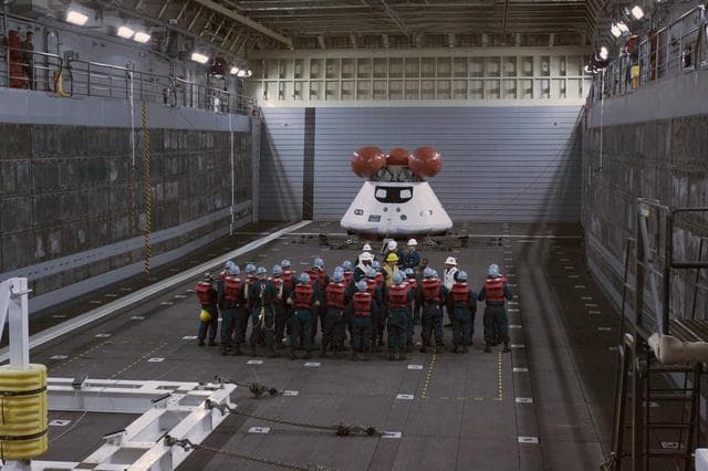 NASA image: Underway Recovery Test