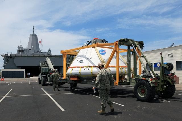 NASA image: Orion Underway Recovery Test 2