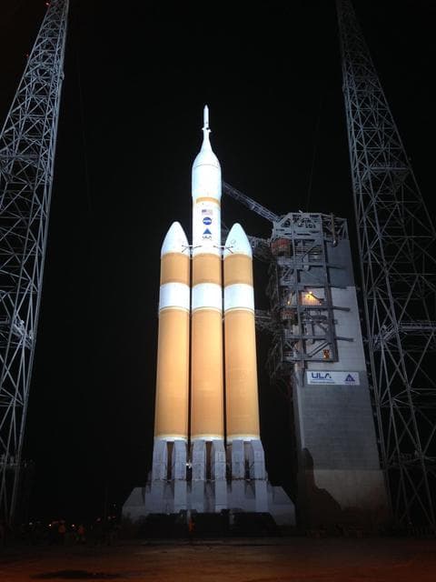 NASA image: Gantry Roll Back