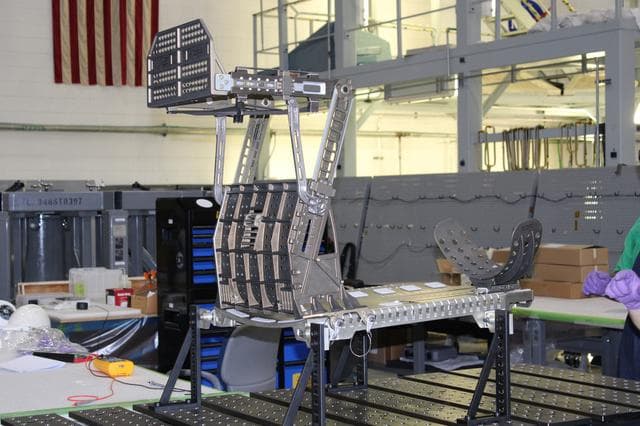 NASA image: Artemis I crew seat