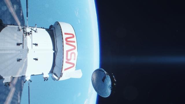 NASA image: Artemis I artist's concept - returning home