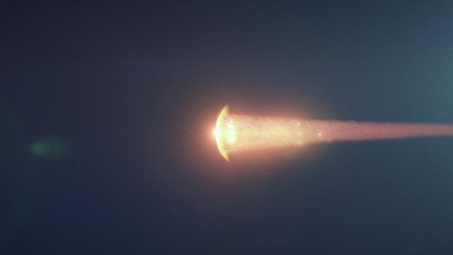 NASA image: Artemis I artist's concept - reentry