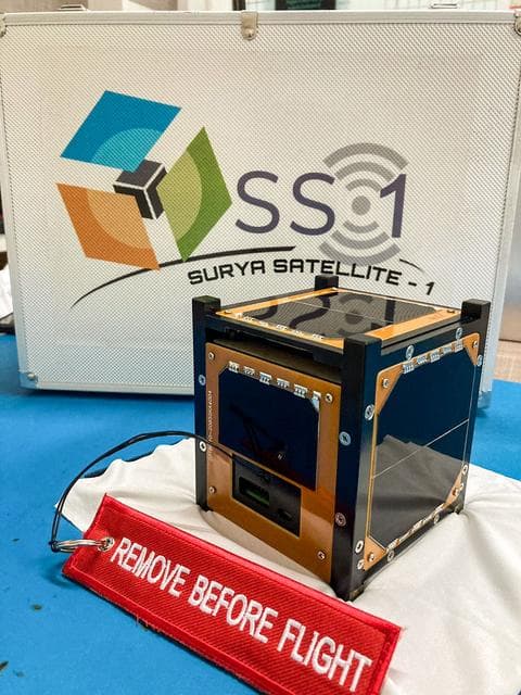 NASA image: Surya Satellite-1 (SS-1)