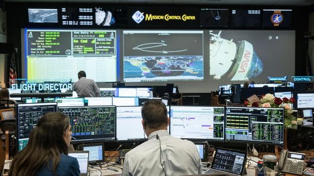 NASA image: Artemis I flight day 14 from Mission Control