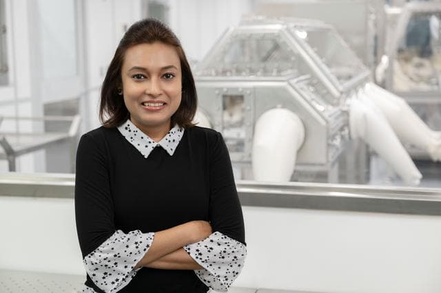 NASA image: Portrait of Jannatul Ferdous, OSIRIS-REx astromaterials processor -- jsc2023e048761