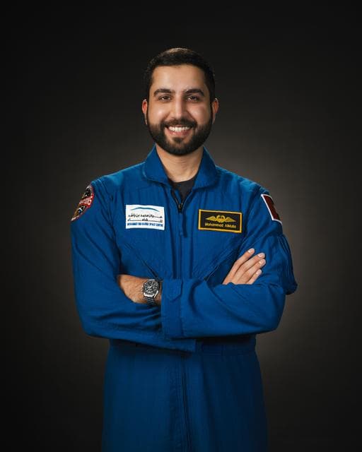 NASA image: UAE Astronaut Mohammad Al Mulla