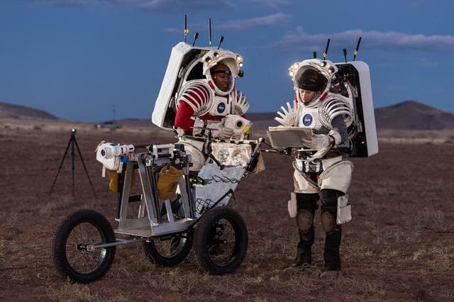 NASA image: Andre Douglas and Kate Rubins - JETT 5 - jsc2024e035647