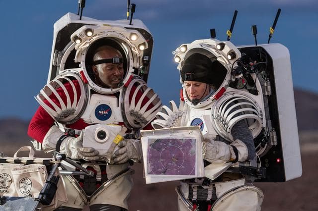 NASA image: Andre Douglas and Kate Rubins - JETT 5 - jsc2024e035648