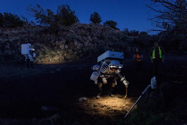 NASA image: Andre Douglas and Kate Rubins - JETT 5 - jsc2024e035651