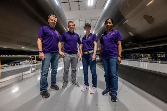 NASA image: NASA’s SpaceX Crew-9 members poses for a photo
